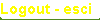 Logout - esci